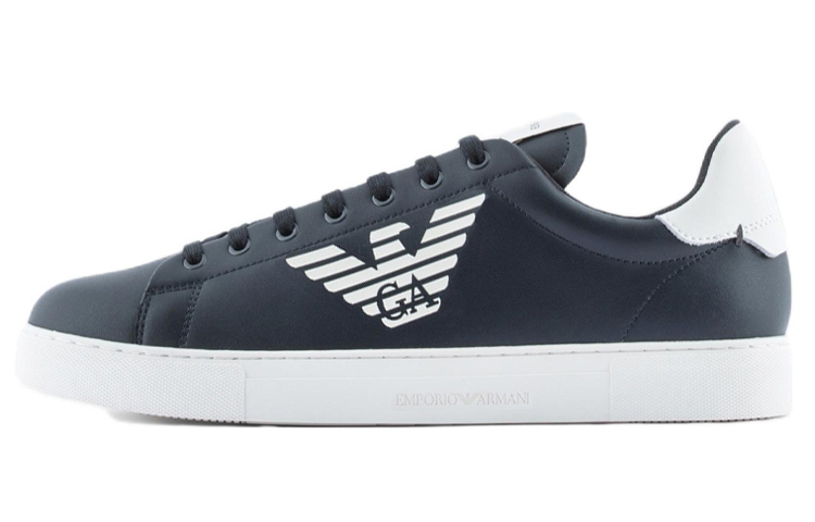 EMPORIO ARMANI Stylish Skateboarding Shoes Men's Blue