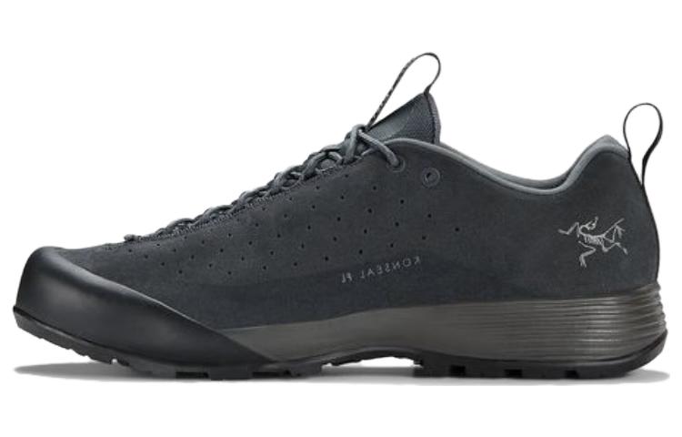 Arcteryx Konseal FL 2 LEATHER Cushioning Wear-Resistant Low-Top Outdoor Shoes Men's Black