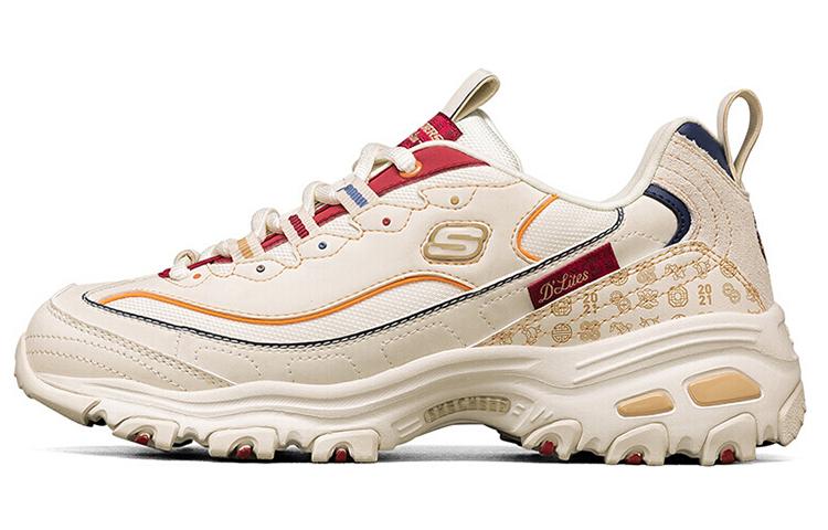 Skechers D'lites Marathon Running Shoes White Women's