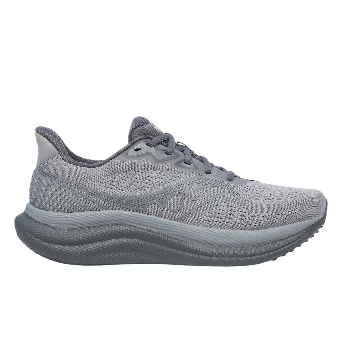 Saucony Triumph Victory 23 Cushioning Low top Running Shoes Men's Gray