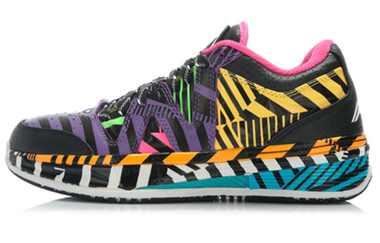 LiNing WOW 2 Way Of Wade 2 Non slip Lightweight Low Top Basketball Shoes Men's Multicolor
