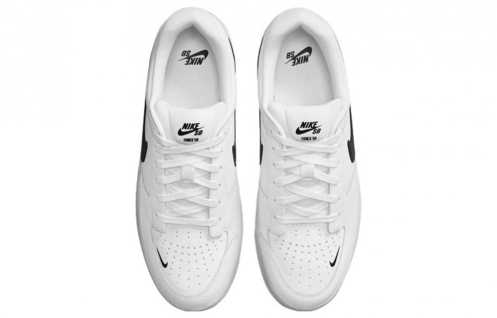 Nike Sb Force 58 Premium White Black купить в интернет-магазине Yoocart с быстрой доставкой по России.