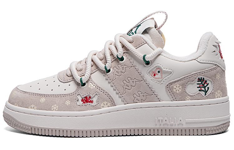 Kappa Thermal Slip Resistant And Abrasion Resistant Low Top Skateboard Shoes Women's