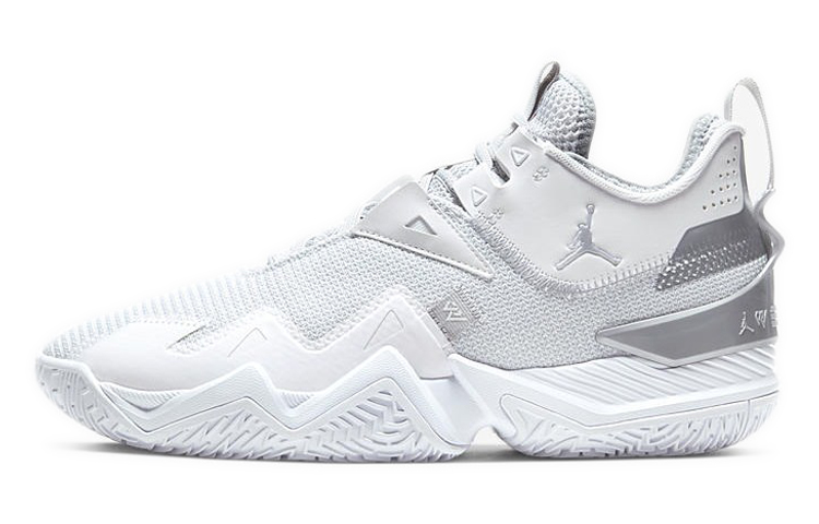 Air Jordan Westbrook One Take 'White Metallic Silver'