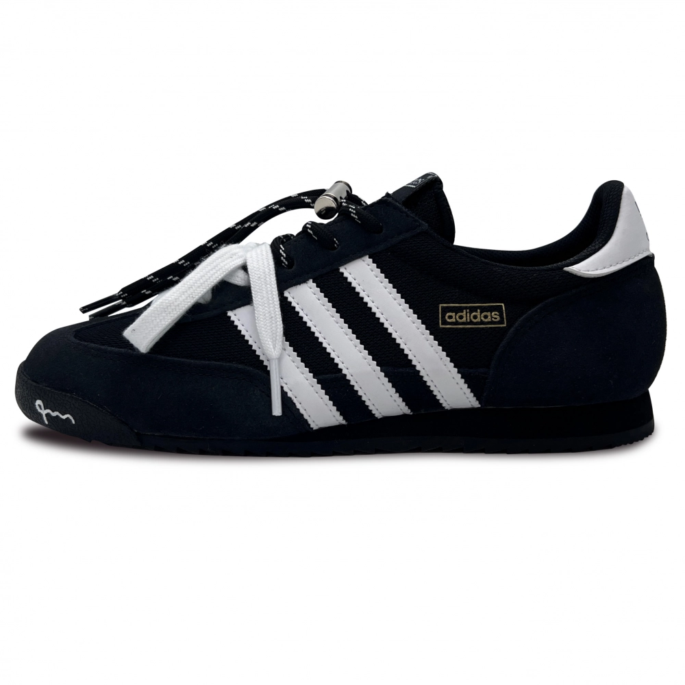 Adidas Originals R71 Light Ash Abrasion Resistant Low top Casual Shoes Unisex Black White