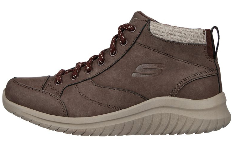 Skechers Ultra Flex 2.0 'Social Crew Brown' Women's