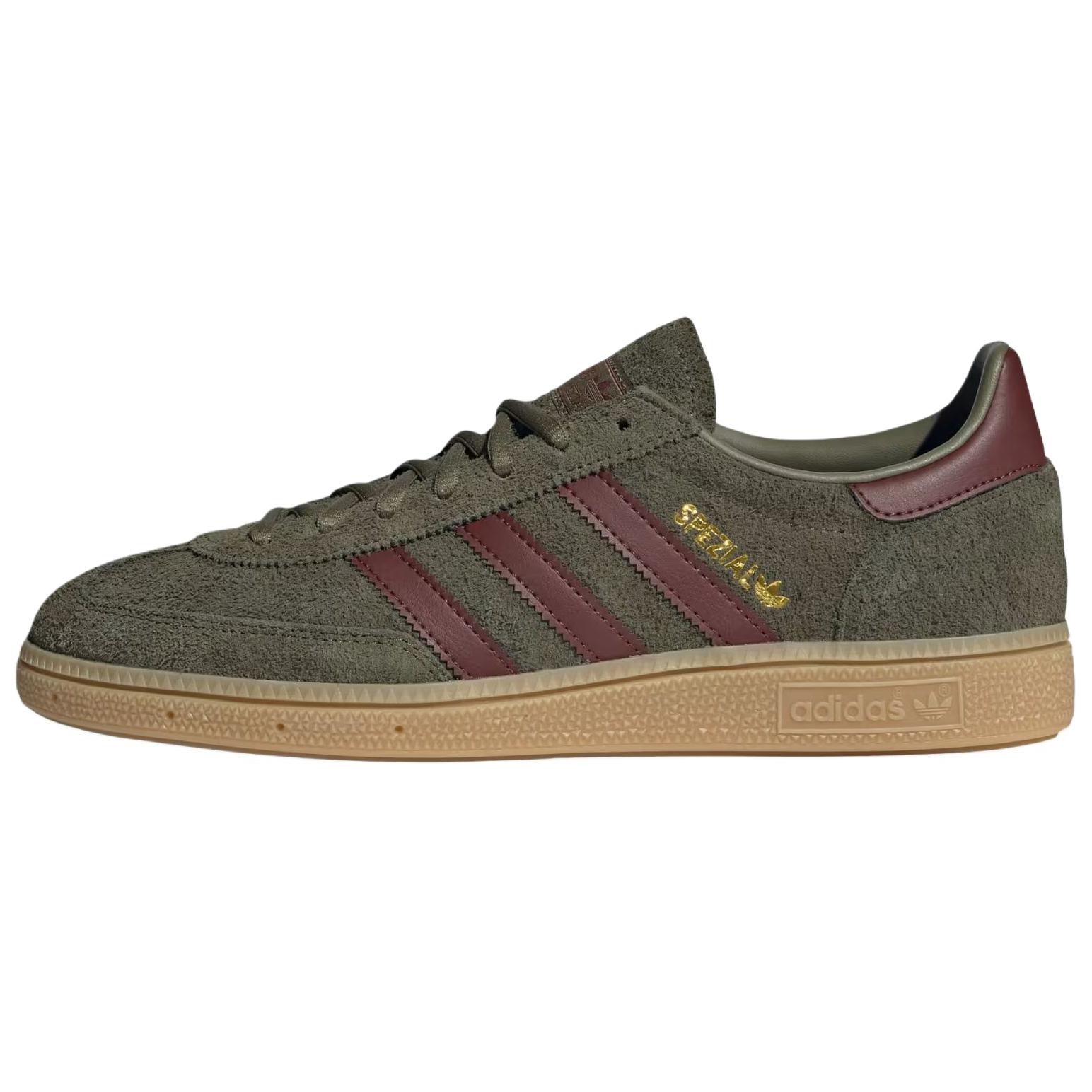 Adidas Originals HANDBALL SPEZIAL Skateboard Shoes Unisex Olive Green