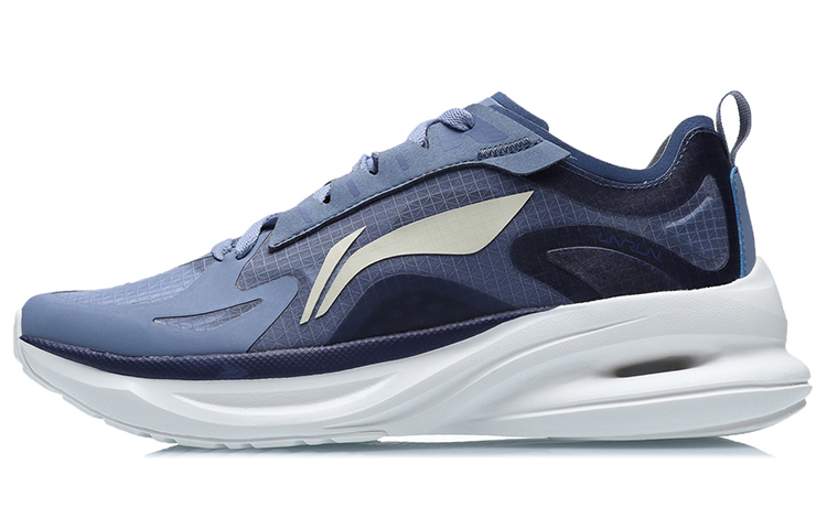 LiNing Cushioning Support Low-Top Running Shoes Unisex Starry Blue