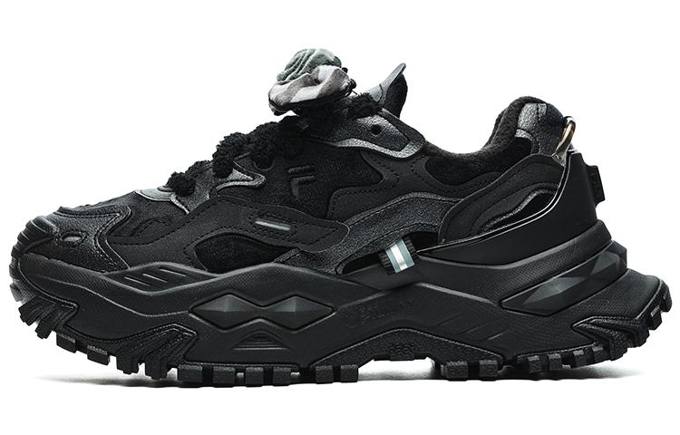 FILA FUSION Bianco Sneakers 'Black' Women's