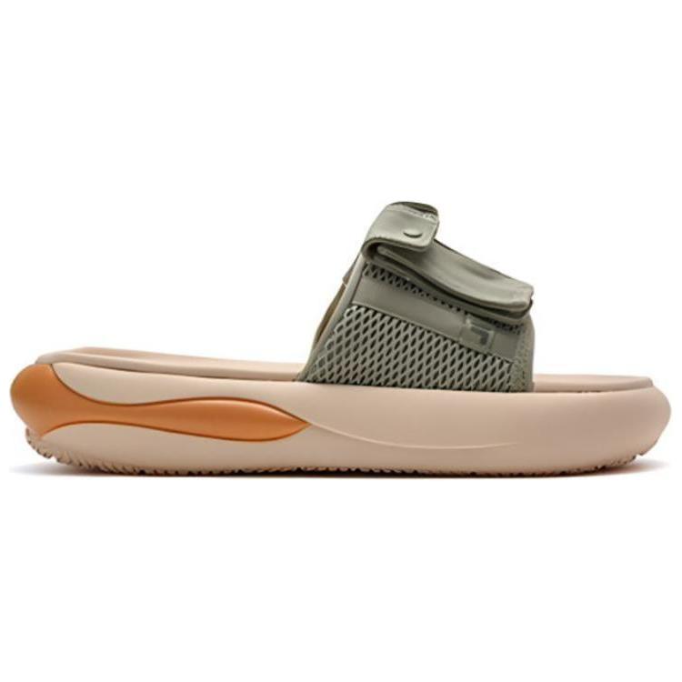 FILA FUSION ZIP UP Quiet Slide Slippers Men's Gray Green Platform купить в интернет-магазине Yoocart с быстрой доставкой по России.