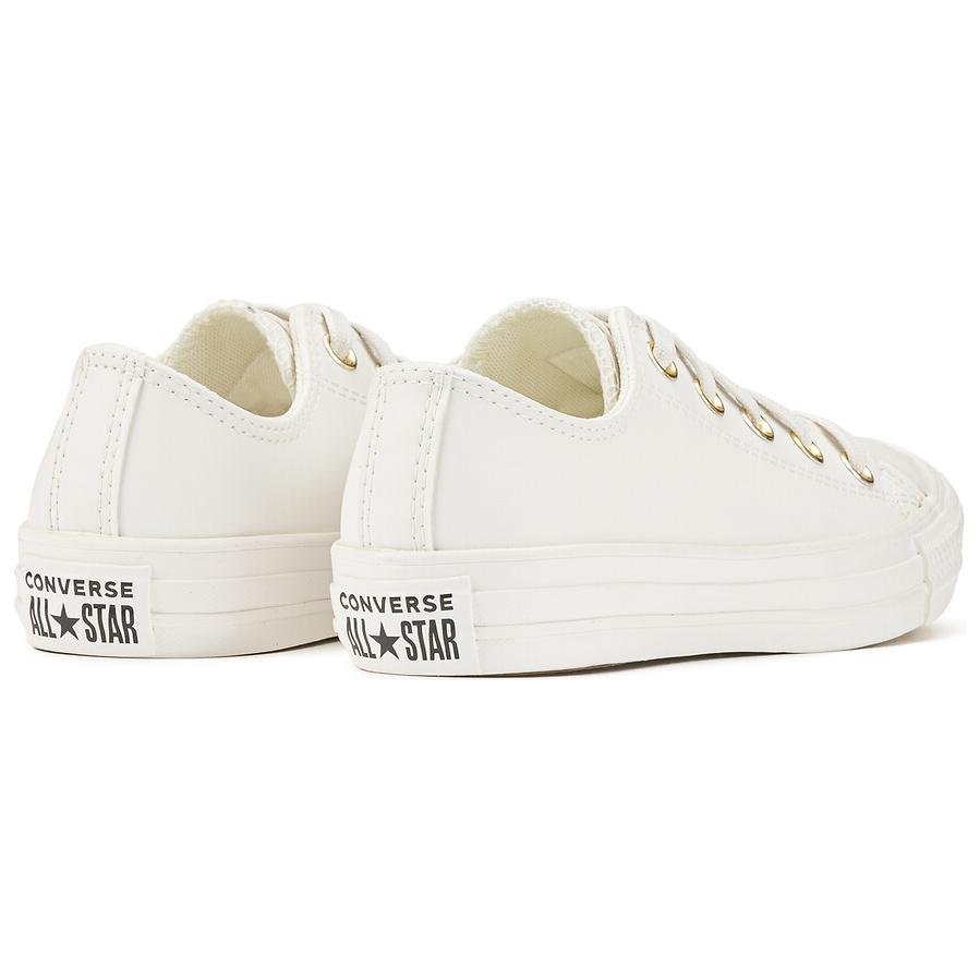 Converse Chuck Taylor All Star Anti-Slip Wear-Resistant Low-Top Skateboard Shoes Women's White