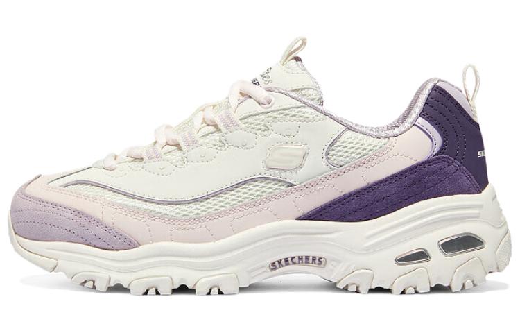 Skechers D'Lites 1.0 Shoes 'White Purple Pink' Women's