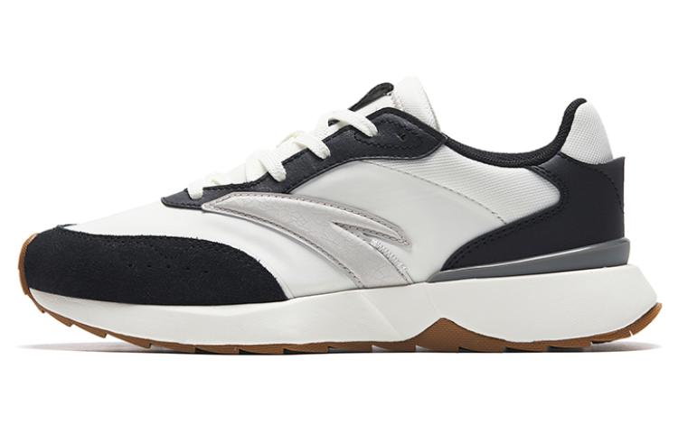 Anta Anti-Slip And Wear-Resistant Lightweight Low-Top Sports Casual Shoes Women's White Black
