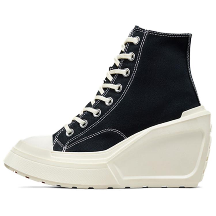 Converse Women's Chuck 70 De Luxe Wedge 'Black Egret' Women's