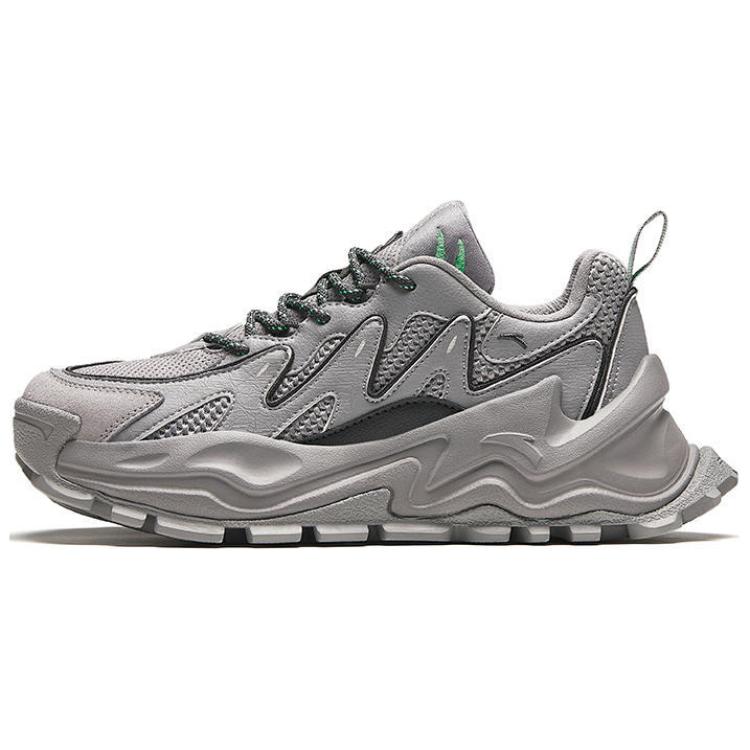 Anta Hot Cushioned Wear-Resistant Lightweight Low-Top Casual Shoes Women's Gray