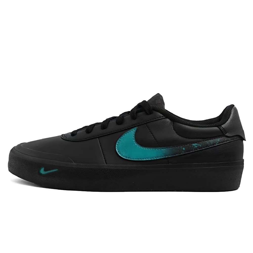 Nike Court Shot Ghost Slip Resistant, Abrasion Resistant, Lightweight Low Top Skateboard Shoes Unisex Black