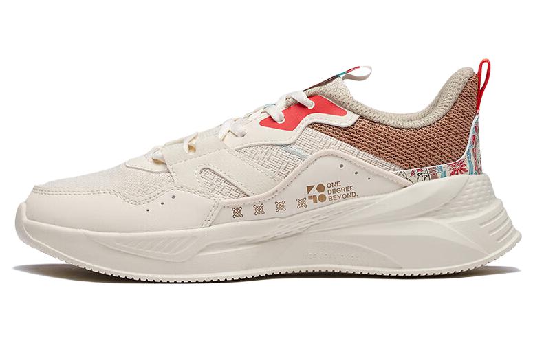 361° Cushioning, Slip Resistant, And Abrasion Resistant Low Top Sports Casual Shoes Women's Beige Copper