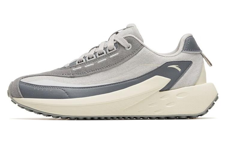 Anta Crystal Sugar 2 Wear-Resistant Slip-Resistant Low-Top Running Shoes Women's Gray White