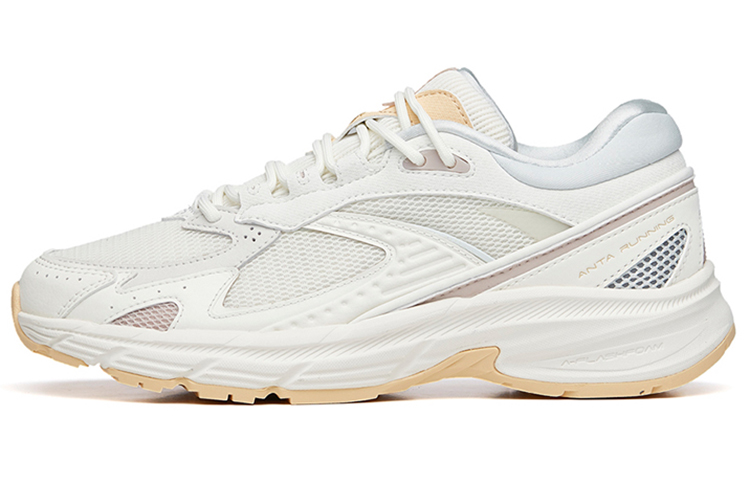 Anta Low-Top Running Shoes Women's White Gray