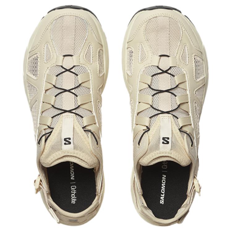 SALOMON Techsonic Cushioning Anti-Slip And Wear-Resistant Breathable Coverage Low-Top Casual Shoes Unisex Greige