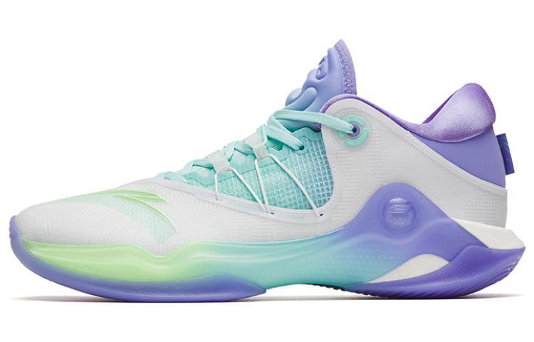 ANTA Skyline 1 Basketball Shoes Men Low Top White/Purple