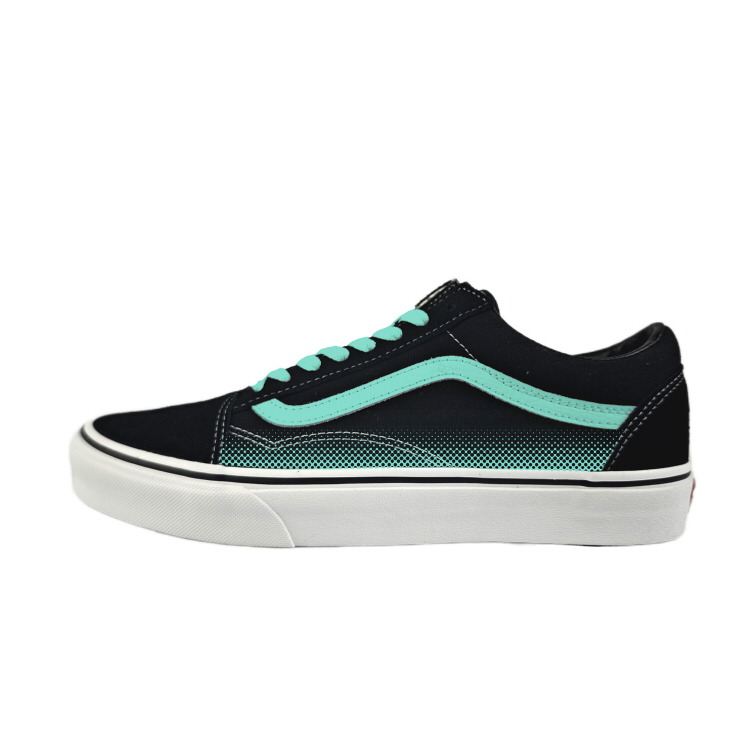 Vans Old Skool Low Top Skateboard Shoes Unisex Black White