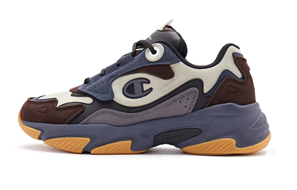 Champion Low Top Chunky Sneakers Men's Dark Blue