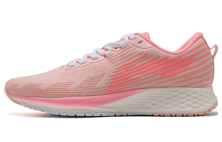 LiNing Red Hare 4 V2 Rebound Cushioning Breathable Low-Top Running Shoes Women's Crystal Pink