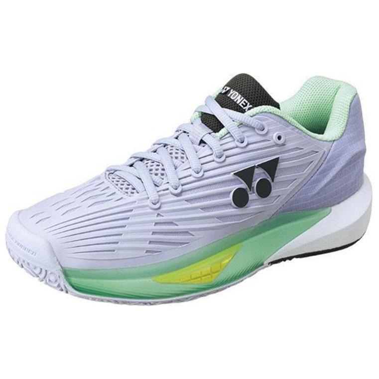 YONEX Anti-Slip Wear-Resistant Low-Top Tennis Shoes Women's Gray Green