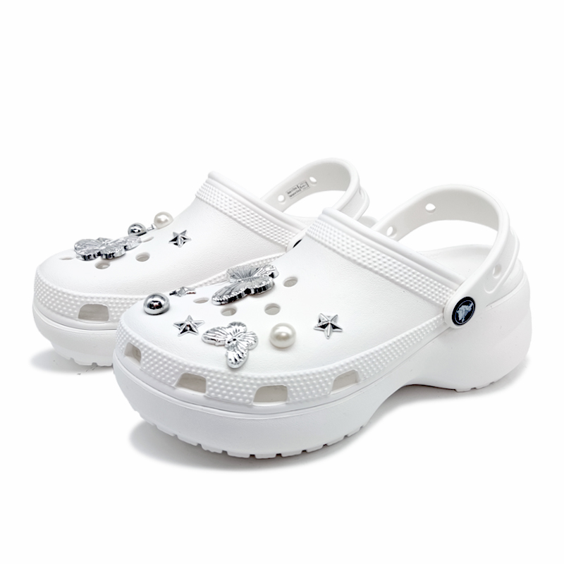 Crocs Classic Platform Clog Clogs Women's White купить в интернет-магазине Yoocart с быстрой доставкой по России.