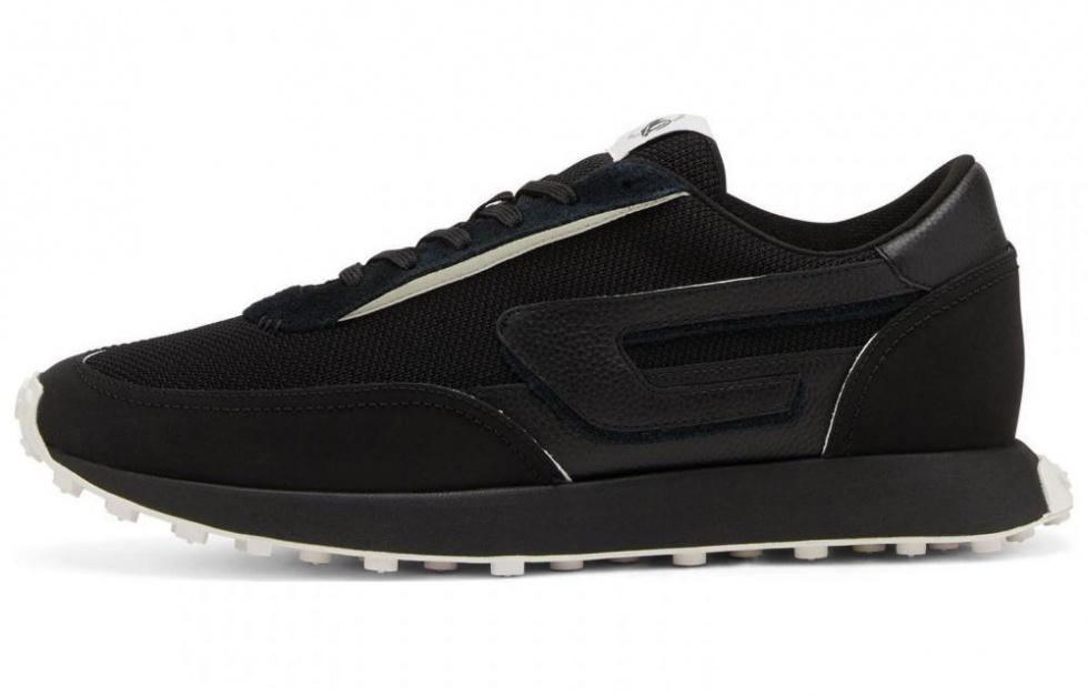 DIESEL S-Racer Low-Top Casual Shoes Men's Black
