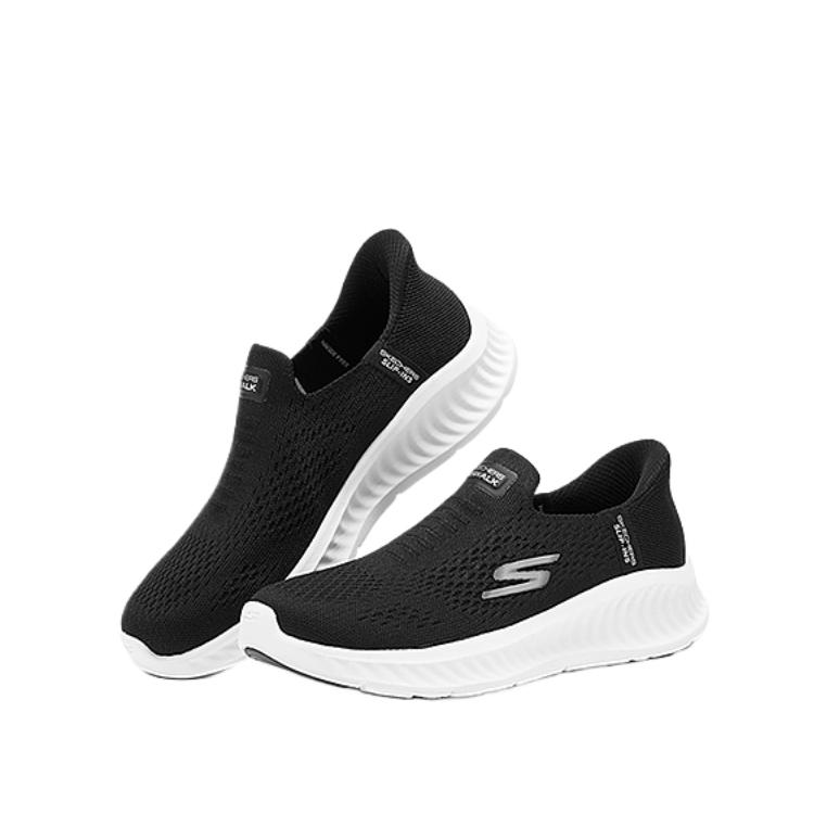 Skechers Women's GO WALK Abrasion Resistant Breathable Low Top Casual Shoes Women's Black купить в интернет-магазине Yoocart с быстрой доставкой по России.