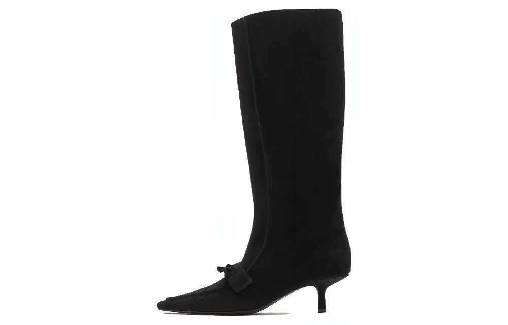 Burberry Storm Knee high Boots Women's Black