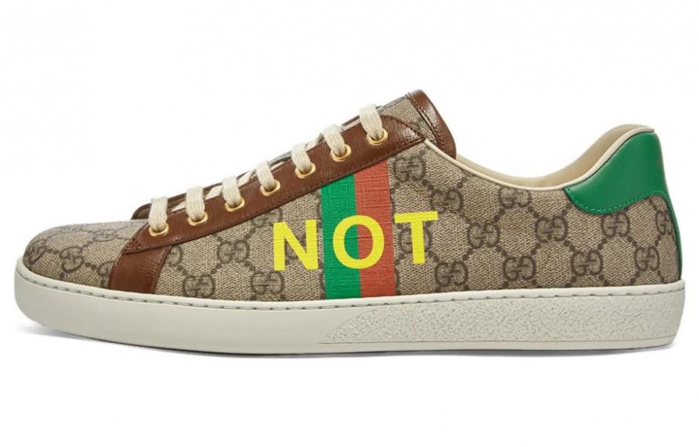 GUCCI Women's Ace 'Fake/Not Print' Women's