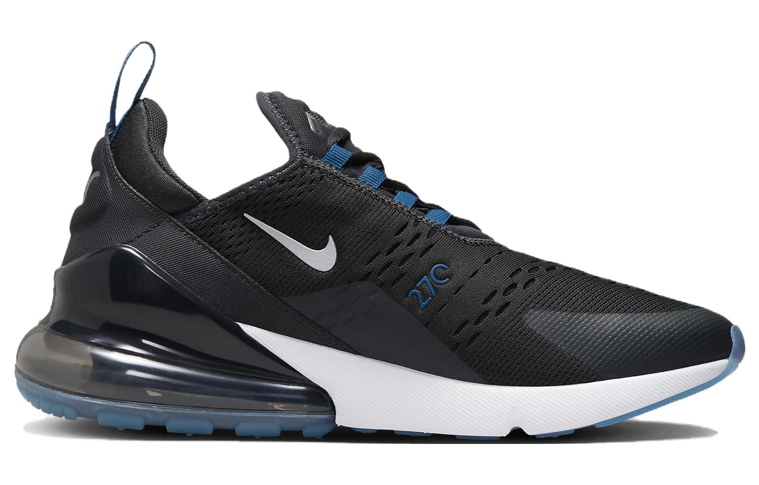 Nike Air Max 270 Anthracite Industrial Blue купить в интернет-магазине Yoocart с быстрой доставкой по России.