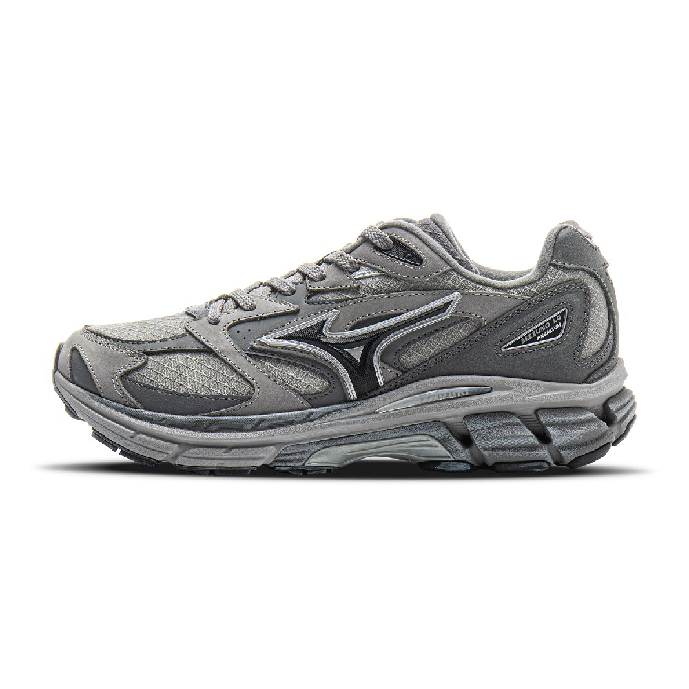 Mizuno LG Premium Abrasion Resistant Low Top Running Shoes Unisex Shark Gray