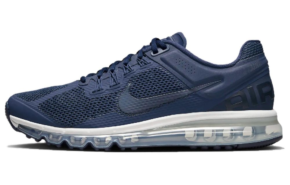 Nike Air Max 2013 Беговые кроссовки Низкие Мужские Темно-синие