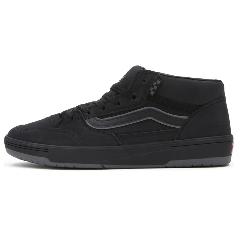 Zahba Skate Vans Mid 'Black Pewter'