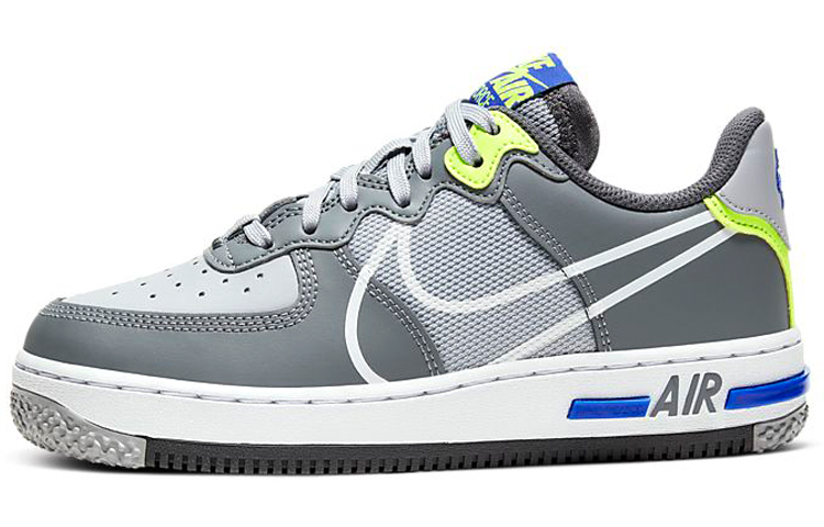 Nike Air Force 1 React 'Wolf Grey' GS