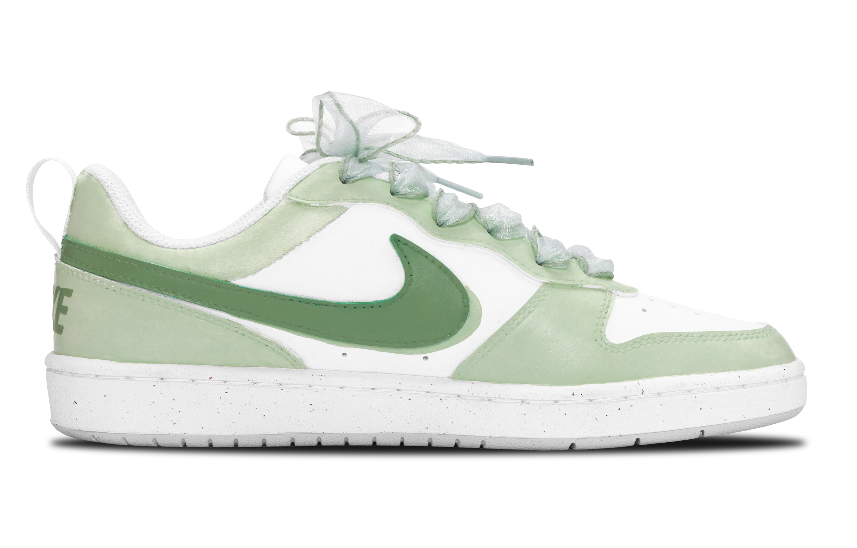 Nike Court Borough Anti-Slip Wear-Resistant Low-Top Skateboard Shoes Women's Light Green купить в интернет-магазине Yoocart с быстрой доставкой по России.