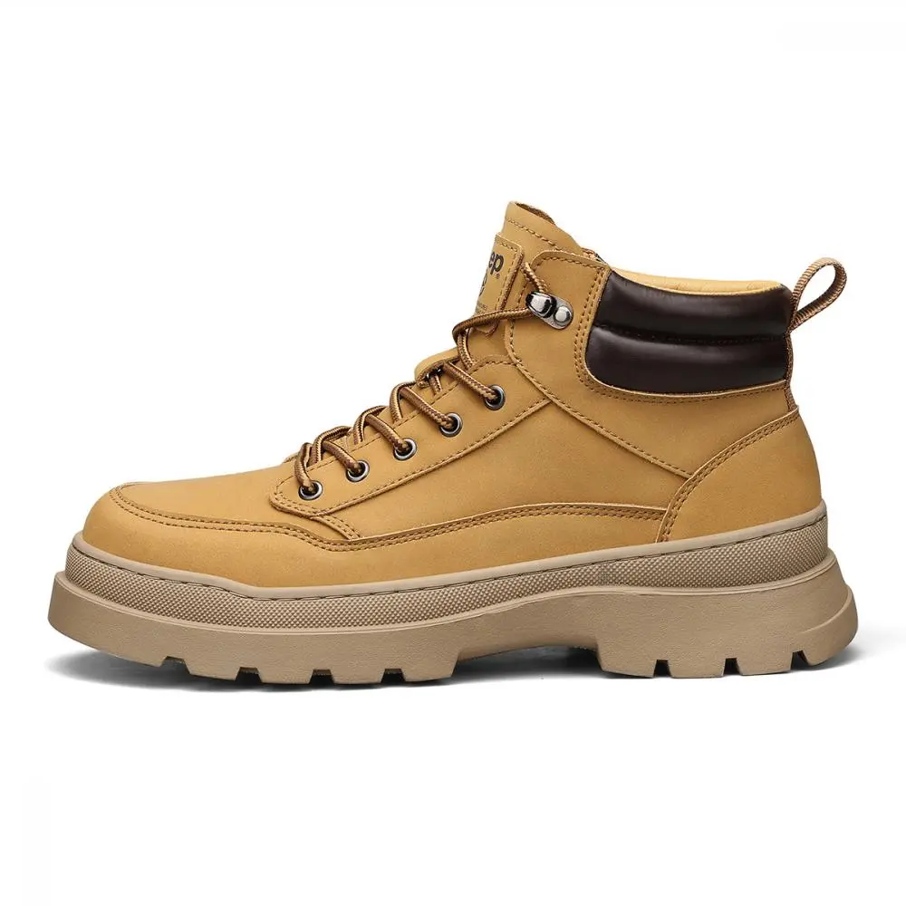 Jeep Martin Boots Men's Khaki/Black
