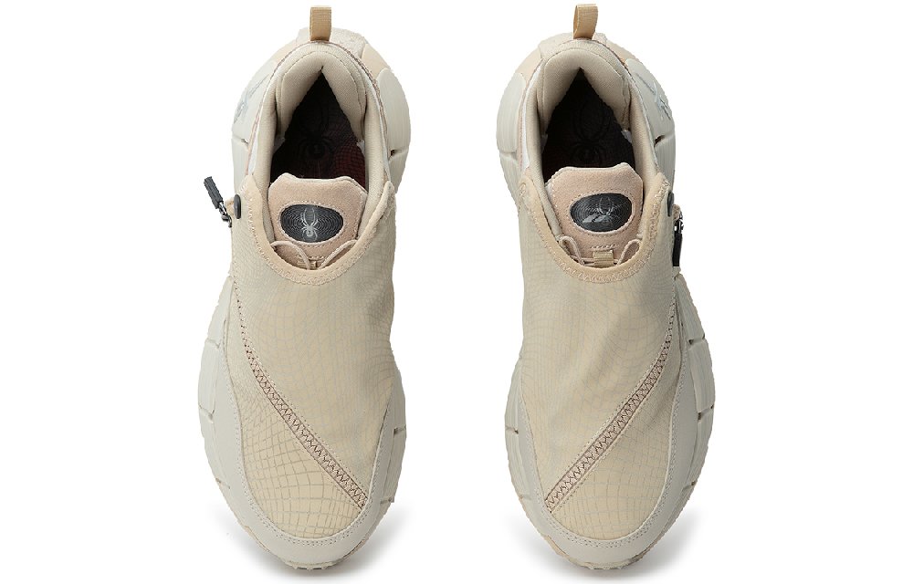 Spyder x Reebok Low Top Running Shoes Unisex Khaki