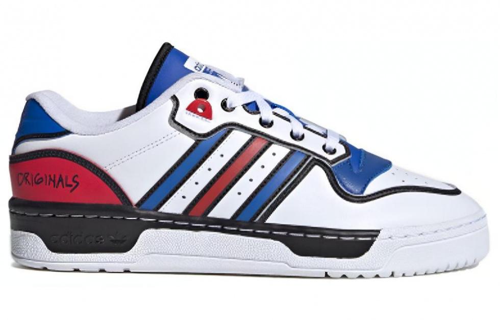 Adidas Rivalry Low 'White Red Blue Black' купить в интернет-магазине Yoocart с быстрой доставкой по России.