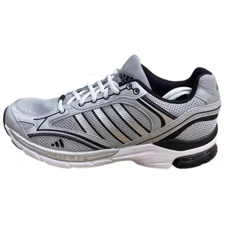 Adidas Spiritain 2000 Cushioning And Breathable Low top Casual Running Shoes Unisex Silver