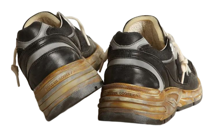 Golden Goose Running Dad Black Grey
