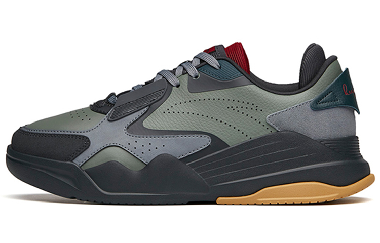 Anta Life Collection Low Top Skateboard Shoes Men's Asphalt Gray