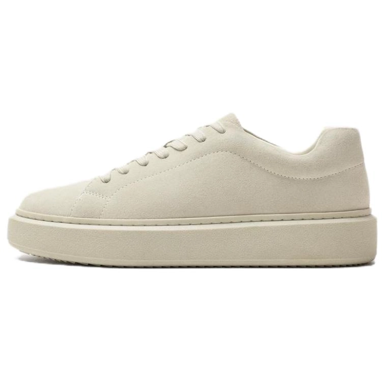 ZARA Low Top Skateboard Shoes Men's Gray White