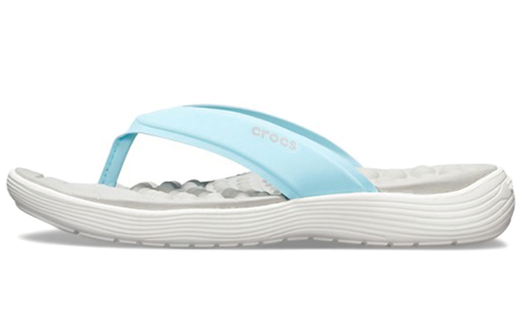Crocs EVA Flip Flops Women's Light Blue