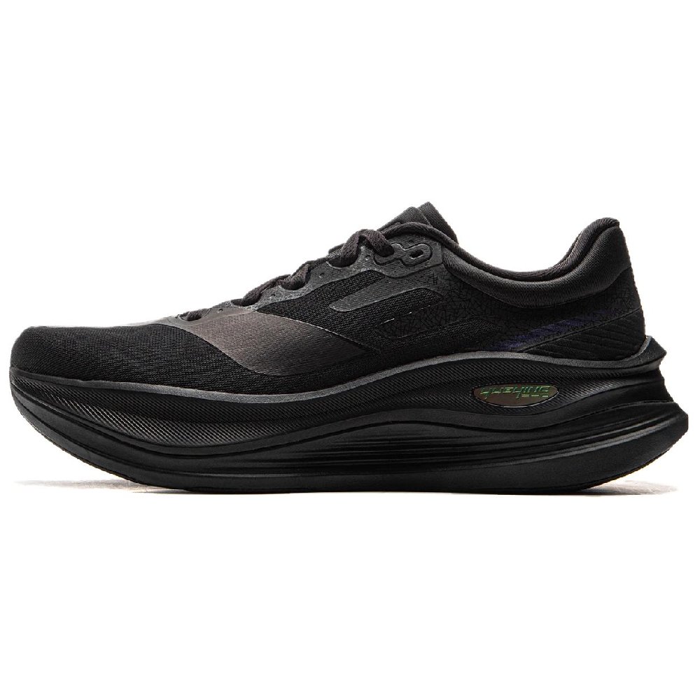 LiNing Yueying 5 Pro Cushioning Lightweight Rebound Low Top Casual Running Shoes Men's Black