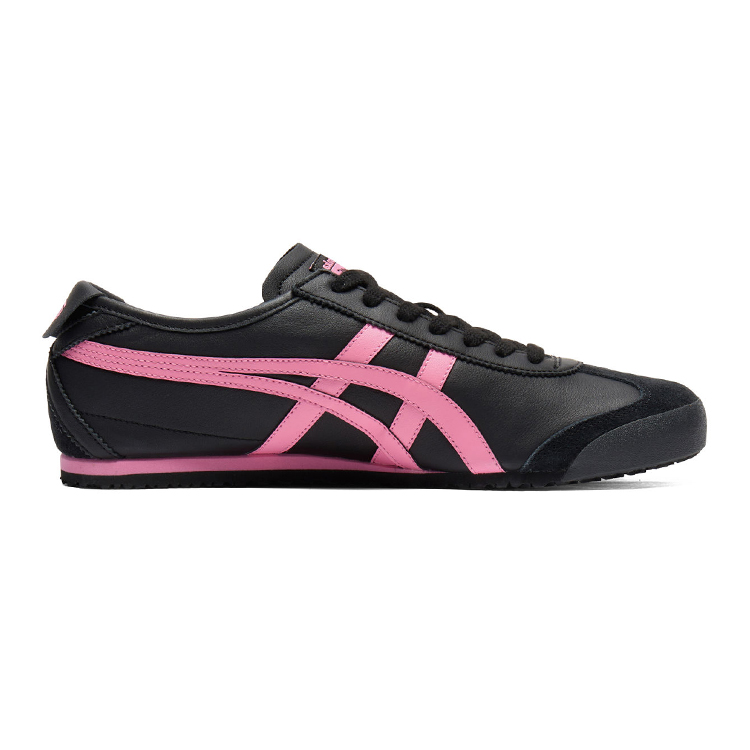 Onitsuka Tiger MEXICO 66 Breathable Low Top Casual Shoes Women's Black Pink купить в интернет-магазине Yoocart с быстрой доставкой по России.